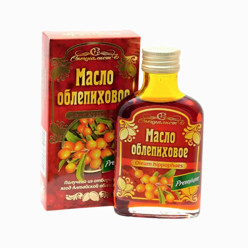Rakytníkový olej, za studena lisovaný, panenský - Specialist (250 ml)