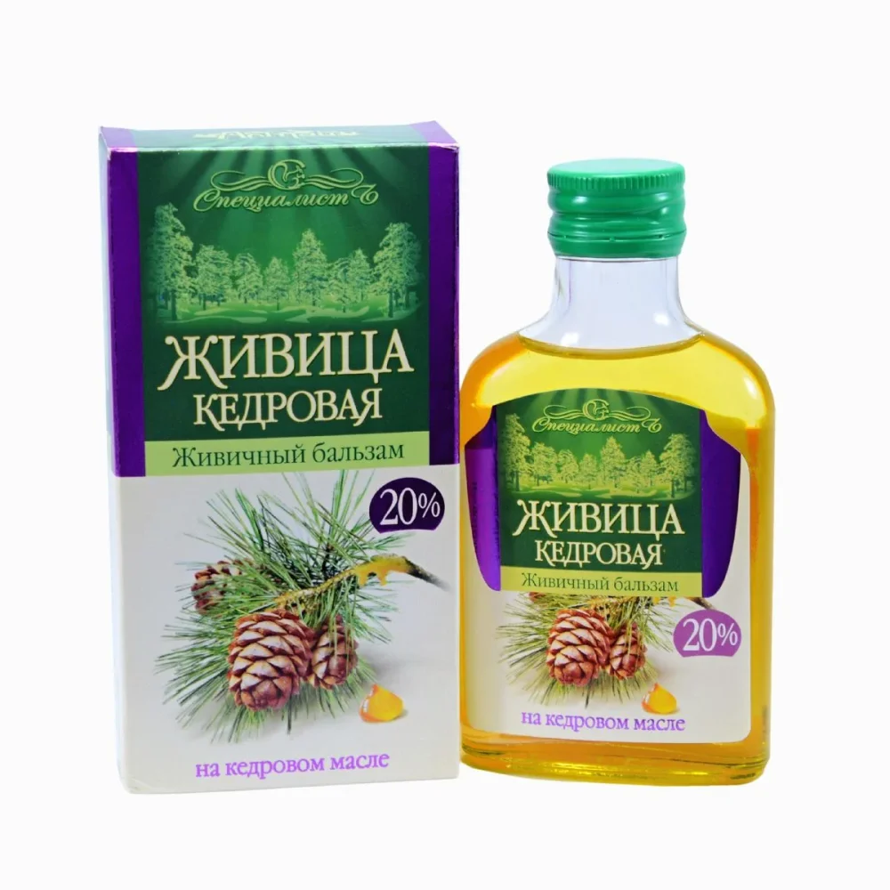 Pryskyřice z cedru - balzám 20% proti únavě - Specialist - 100ml
