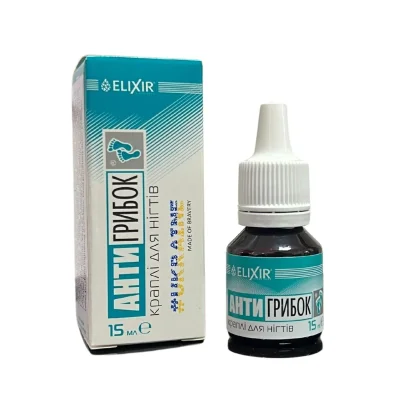 Tonikum / kapky na nehty "antigribok" - Elixir - 15 ml