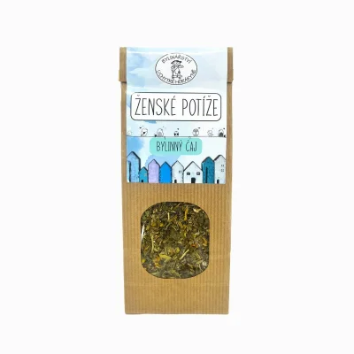 Čaj na ženské obtíže (menstruace, hormony) - 50 g - Bylinářství U Chytré horákyně