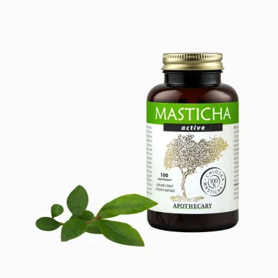 Masticha Active kapsle pro lepší funkci trávicího traktu - 100 tablet