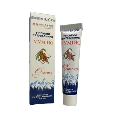Krémový balzám na tělo s mumiem - Mountain Rescuer - Elixir - 40 ml
