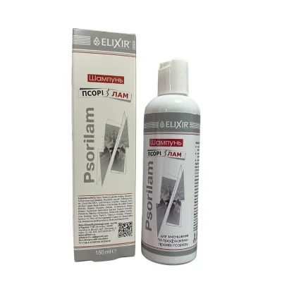 Šampon pro psoriatickou pokožku Psorilam - Elixir- 150 ml