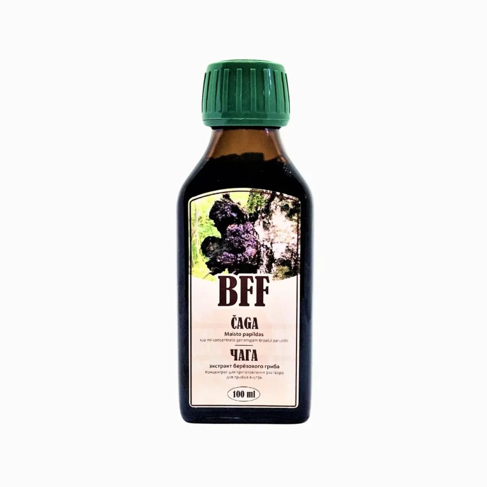 Čaga extrakt pro přípravu perorálního roztoku, 100 ml - BFF