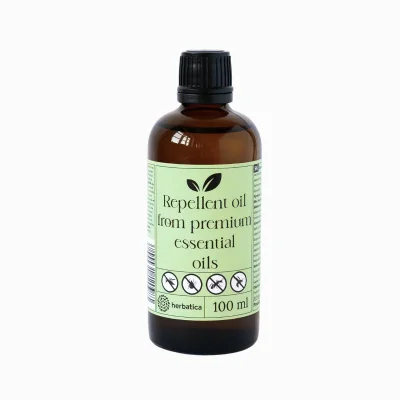 Olejový repelent z prémiových esenciálních olejů - 100 ml - Herbatica