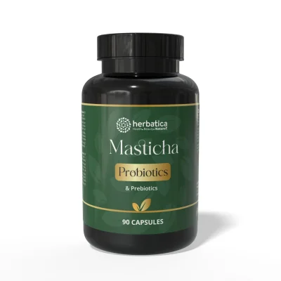 Masticha PROBIOTICS & PREBIOTICS - 90 kapslí - Herbatica