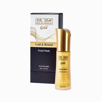Pleťová obličejová maska Gold & Retinol - 50ml - Dr. Sea