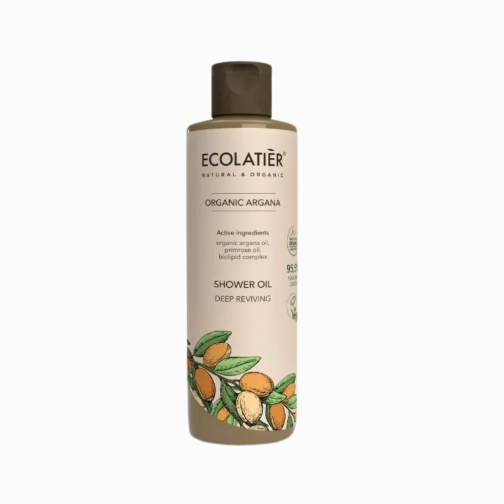 Sprchový olej Deep Reviving Organic Argana - 250 ml - Ecolatier