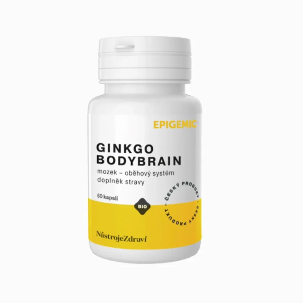 Ginkgo BodyBrain - 60 kapslí -Epigemic®