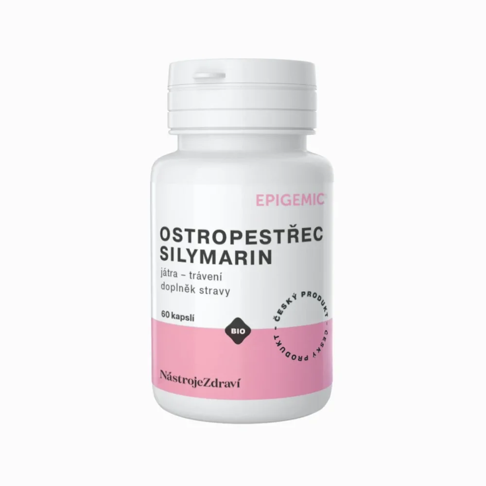 Ostropestřec BIO extrakt - 60 kapslí - Epigemic®