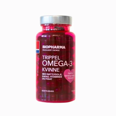 Trippel OMEGA 3 Quinne Cocoa - Biopharma - 120 kapslí