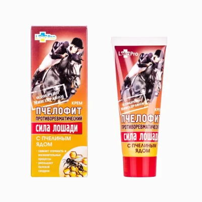 Koňská síla tělový krém Včelofit na revmatismus - 75ml - LekoPro