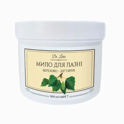 Krémové mýdlo z březového dechtu na tělo a vlasy - 500 ml - Dr.Luka
