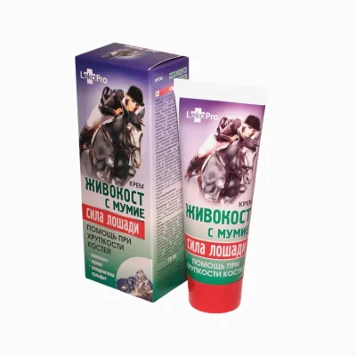 KOŇSKÁ SÍLA Kostivalový krém s mumiem - 75 ml - LekoPro