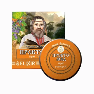 Krémový balzám "Proctomed" na hemoroidy - 10 ml - Elixir