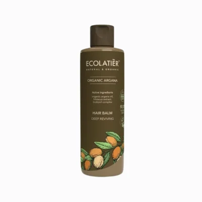 Hluboce vyživující kondicionér na vlasy Organic Argan - 250ml - Ecolatier