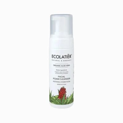 Intenzivně hydratační čisticí pěna na obličej Organic Aloe Vera - 150 ml - Ecolatier