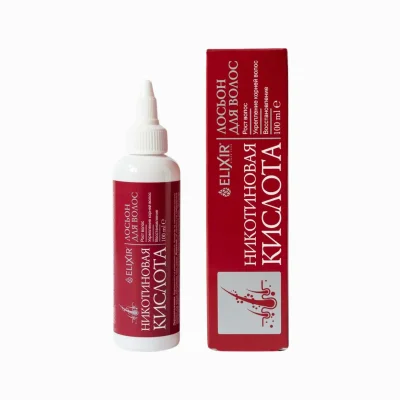 Vlasová voda s kyselinou nikotinovou - 100ml - Elixir