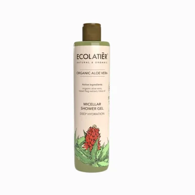 Micelární sprchový gel hydratační Oganic Aloe Vera - 350 ml - Ecolatier