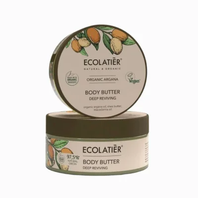 Hluboce vyživující tělové máslo Organic Argana - 200 ml - Ecolatier