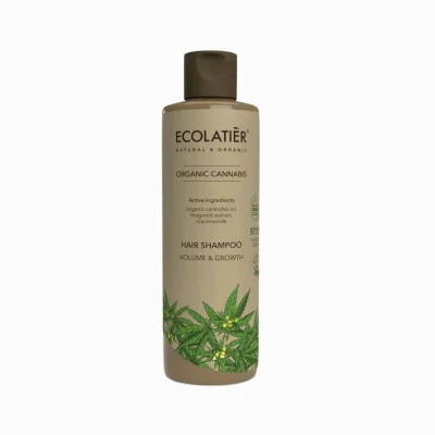 Šampon pro objem a růst vlasů Organic Cannabis - 250 ml - Ecolatier