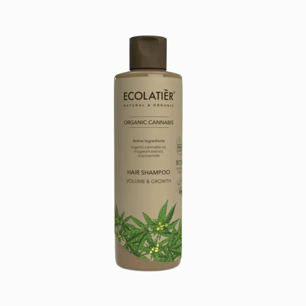 Šampon pro objem a růst vlasů Organic Cannabis - 250 ml - Ecolatier