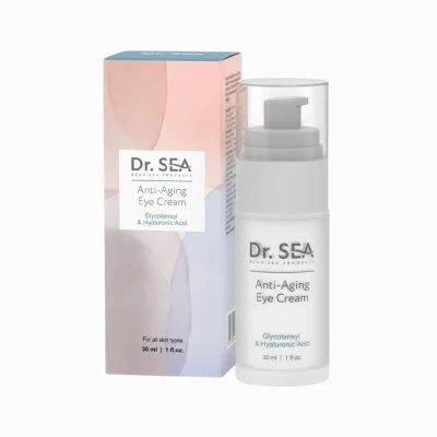 Oční krém proti stárnutí s GLYCOTENSYL komplexem a kyselinou hyaluronovou, 30 ml - Dr. Sea