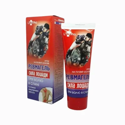 KOŇSKÁ SÍLA krémový gel REVMAGEL na revma, bolesti zad a kloubů - 75 ml - LekoPro