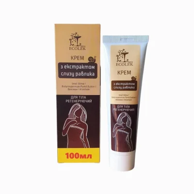 Tělový regenerační krém s výtažkem ze šnečího slizu - 100 ml - Ecolek
