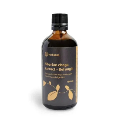 Befungin - tinktura s extraktem sibiřské čagy - 100 ml - Herbatica