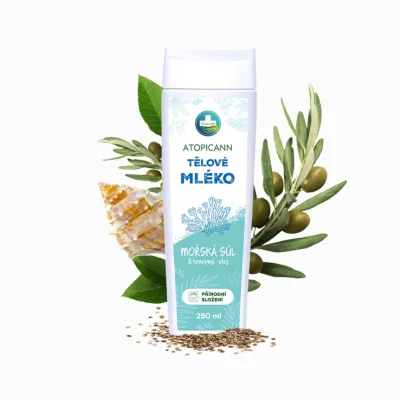 ATOPICANN přírodní tělové mléko pro citlivou pokožku - 250 ml - Annabis