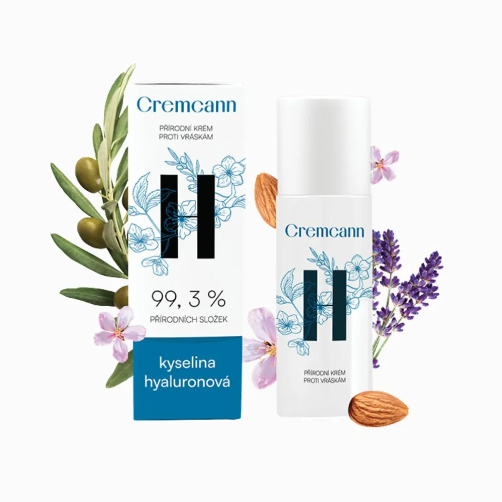 CREMCANN krém proti vráskám s kyselinou hyaluronovou - 50 ml - Annabis