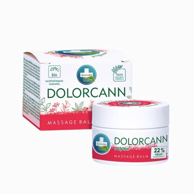 DOLORCANN Organická konopná masážní mast s mentolem - 50 ml - Annabis