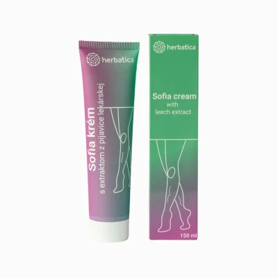 Sofia krém na křečové žíly s extraktem z pijavice lékařské - 150 ml - Herbatica