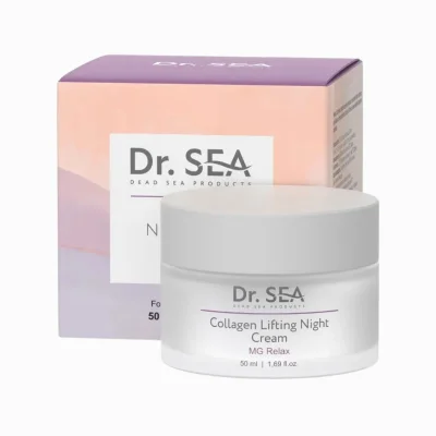 Kolagenový noční krém s liftingovým účinkem a vitaminem E - 50 ml - Dr. Sea