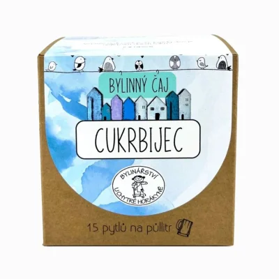 Porcovaný bylinný čaj "Cukrbijec" - 45g (15x3g)- Bylinářství U Chytré horákyně