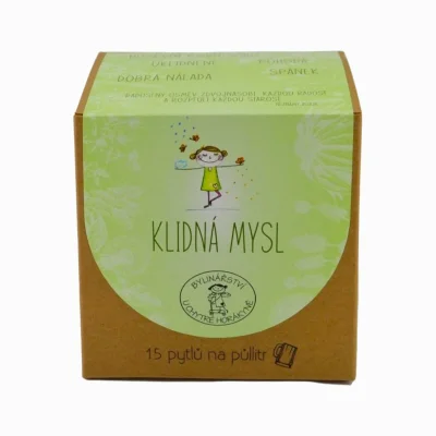 Porcovaný bylinný čaj "Klidná mysl"- 45g (15x3g) - Bylinářství U Chytré horákyně