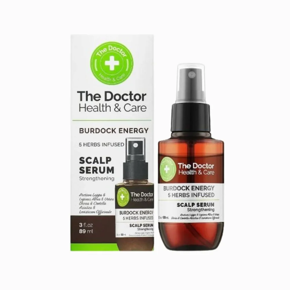 Vlasové sérum Burdock Energy 5 bylin – 89 ml – The Doctor Health & Care