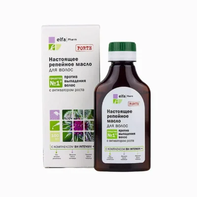 Lopuchový olej na vlasy proti vypadávání vlasů - 100 ml -Elfa Pharm