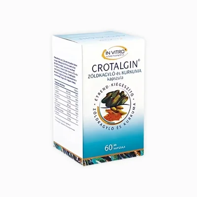 Crotalgin kapsle - přírodní podpora kloubů s extraktem ze zelené mušle a kurkumy - 60 kapslí - InVitro