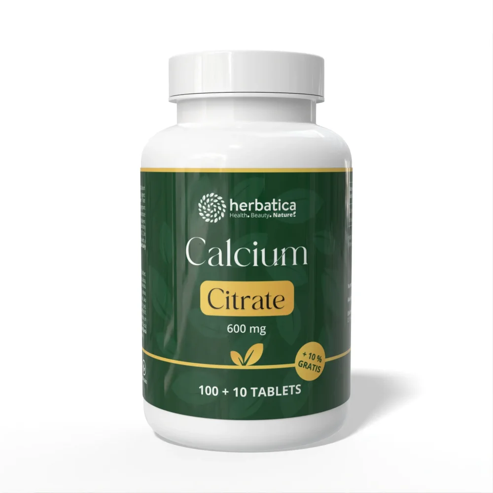 Vápník Citrát 600 mg – 110 tablet – Herbatica