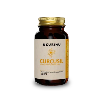 NEURINU Curcusil pro mysl v harmonii, tělo bez zánětů – 50 kapslí
