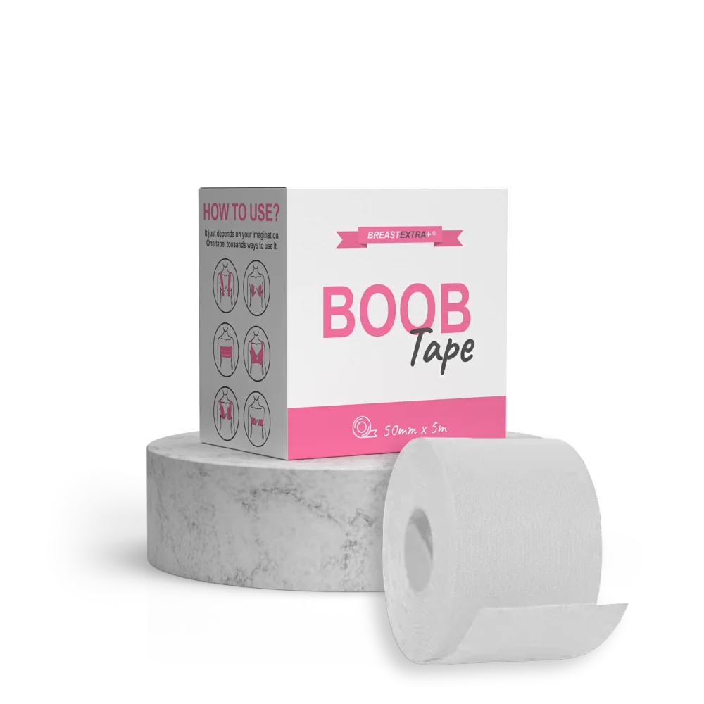 BreastExtra+ BOOB Tape (bílá) – speciální lepící páska na prsa