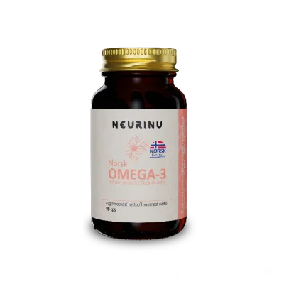 NEURINU Norsk Super OMEGA-3 – 90 kapslí