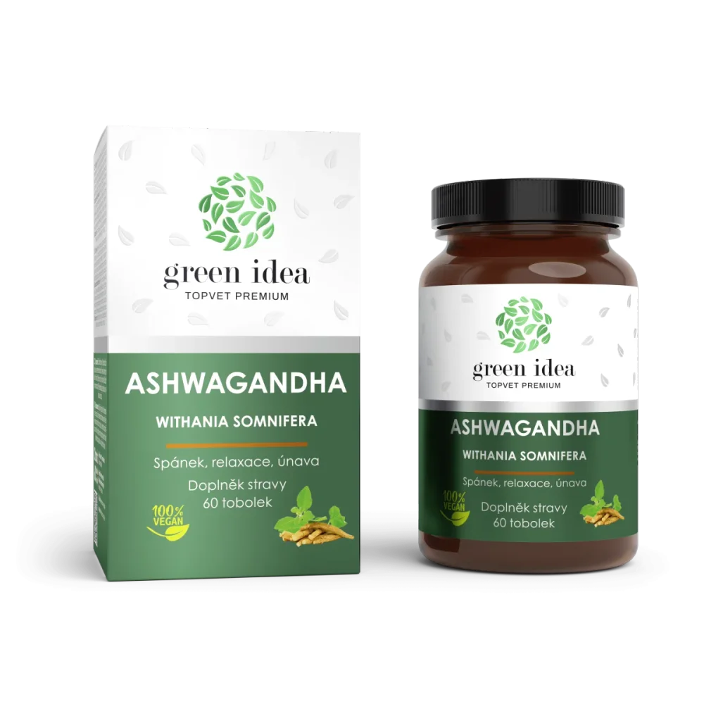 Ashwagandha - tobolky 60 ks - Green idea