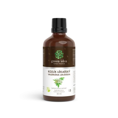 Baldriánské kapky - Kozlík Lékařský 50 ml - Green idea
