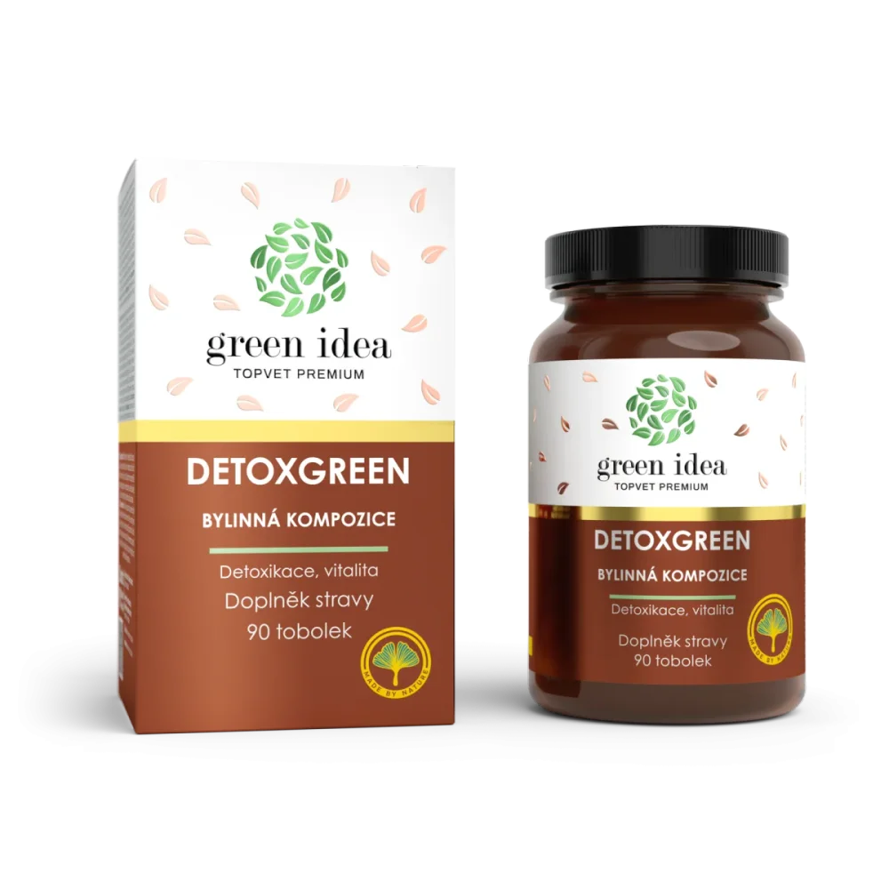 Detoxgreen tobolky 90 ks - Green idea