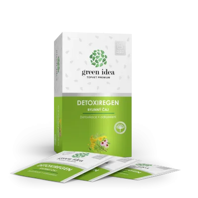 Herbex Detoxiregen - bylinný čaj 20 sáčků - Green idea