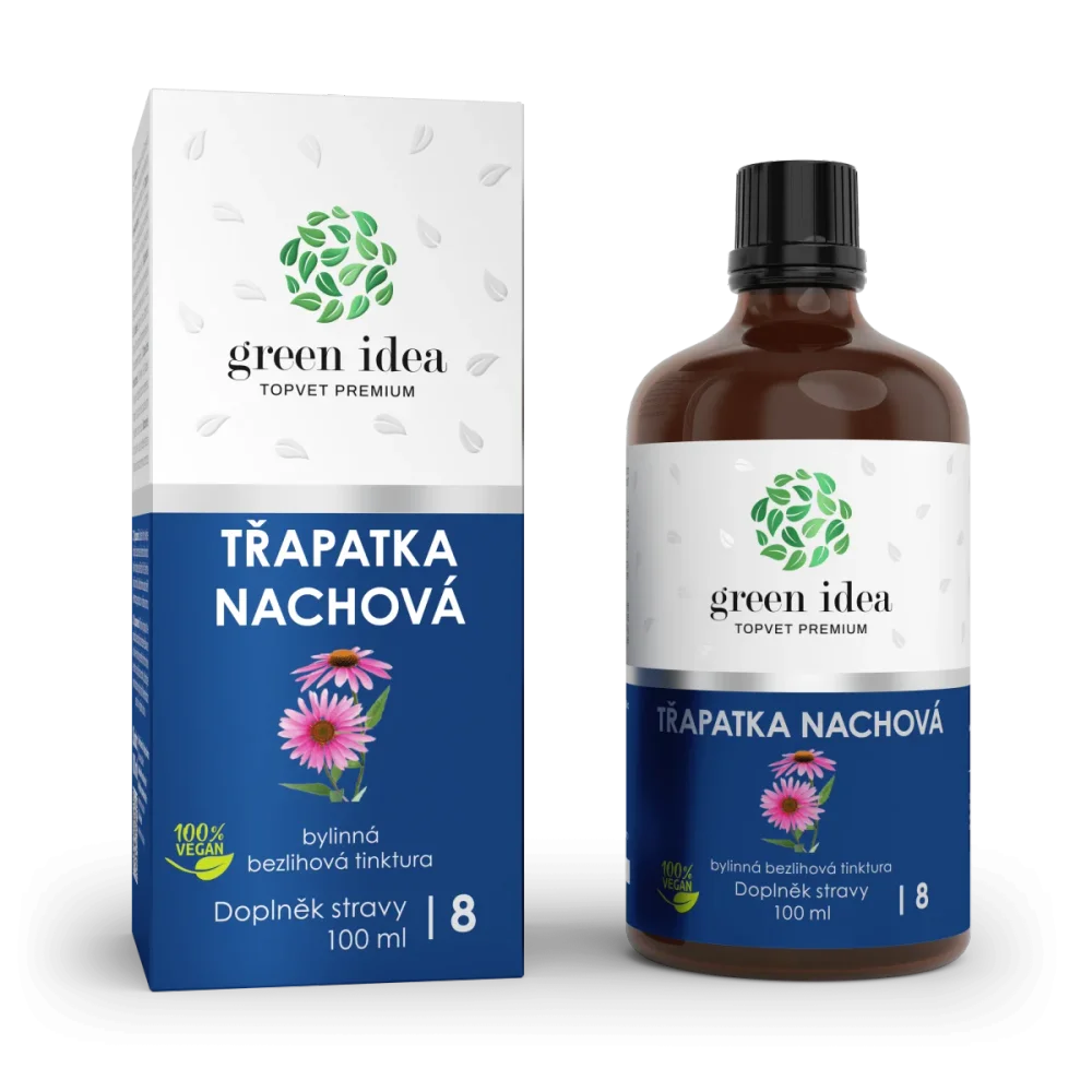 Echinacea - bezlihová tinktura 100 ml - Green idea