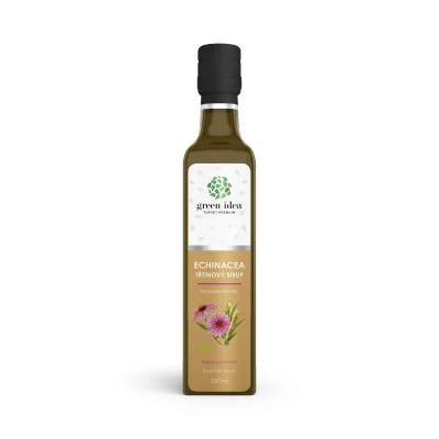 Echinacea sirup - třtinový 250 ml - Green idea